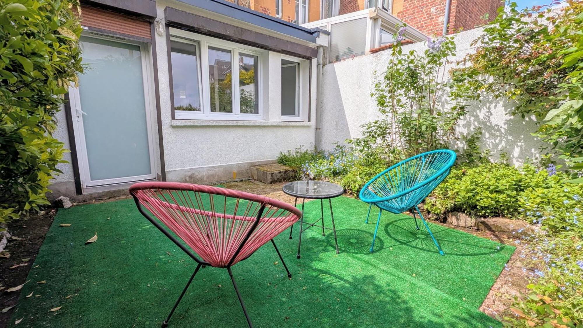 Stockholm- Studio Cosy Et Patio, Proche Centre Charleville-Mézières Dış mekan fotoğraf